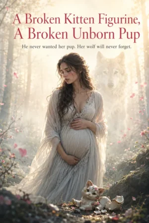 A Broken Kitten Figurine, A Broken Unborn Pup